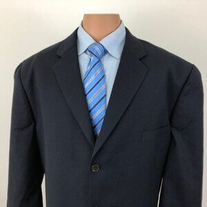 Jones New York Sports Jacket Navy Blue - Size 40L blazer coat
